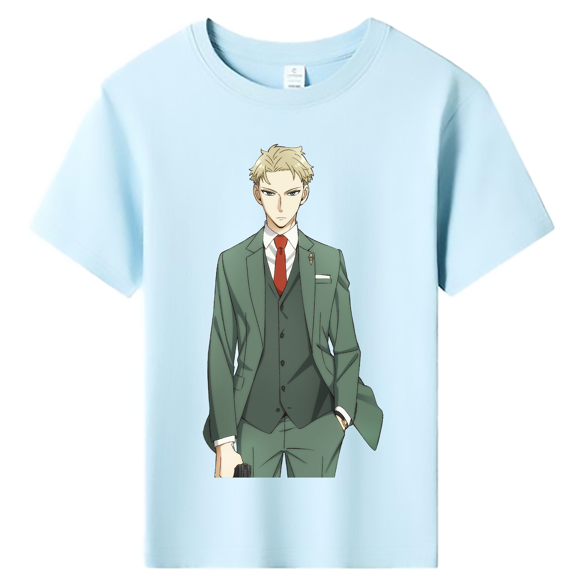 （画像用） SPY×FAMILY间谍家家酒 綿100％キッズTシャツ（フロントプリント）